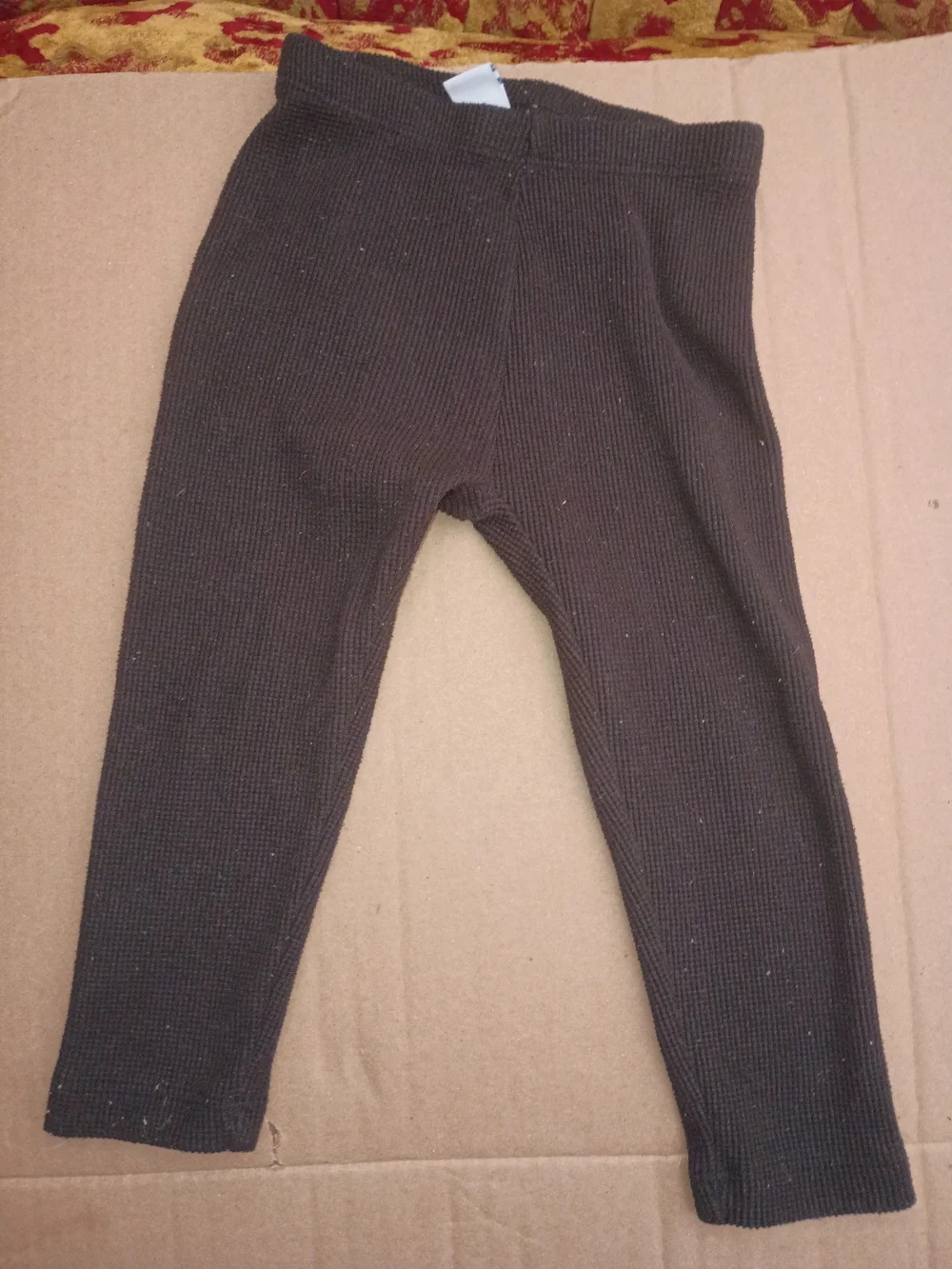 Old Navy Brown Ribbed Kids Leggings